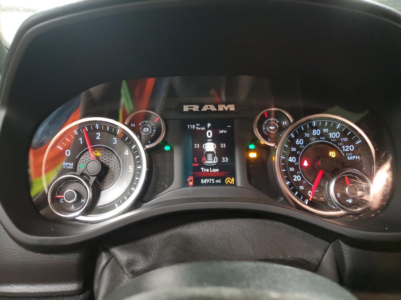 2019 RAM 1500 VIN 1C6SRFFT6KN622358 Copart auction photo, rear end / minor dent/scratches damage thumbnail 9