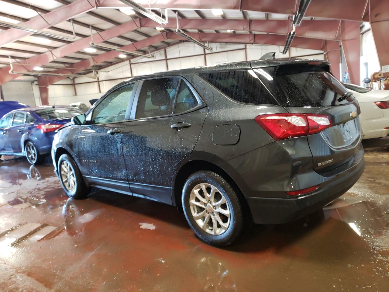 2021 Chevrolet Equinox VIN 2GNAXHEV1M6153249 Copart auction photo, front end / side damage thumbnail 2