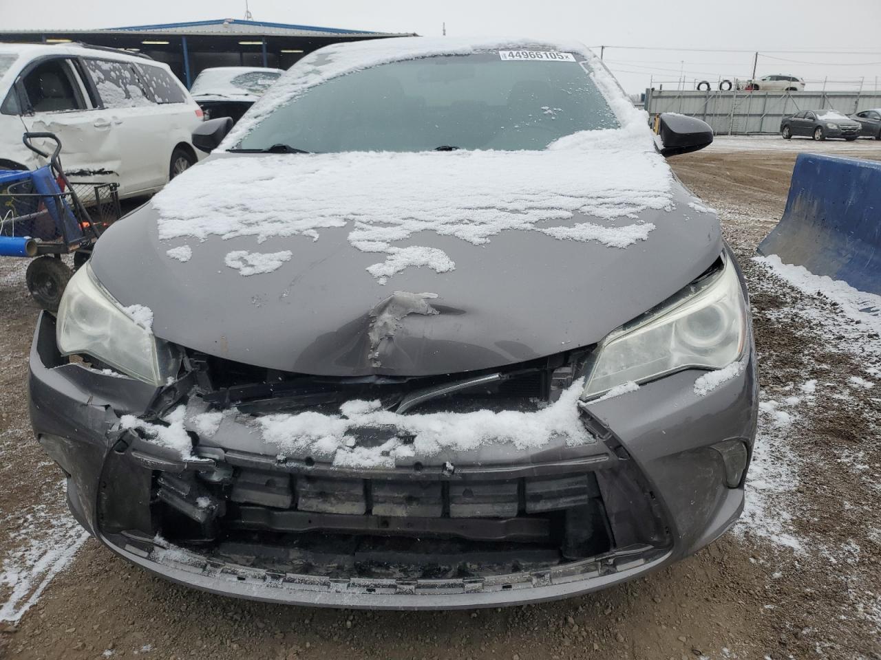 2016 Toyota Camry VIN 4T4BF1FK7GR560009 Copart auction photo, rear end / front end damage thumbnail 5