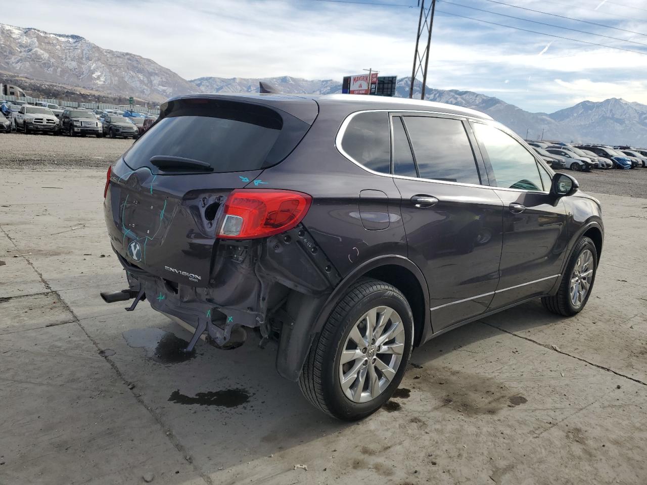 2017 Buick Envision VIN LRBFXDSAXHD097908 Copart auction photo, unknown damage thumbnail 3