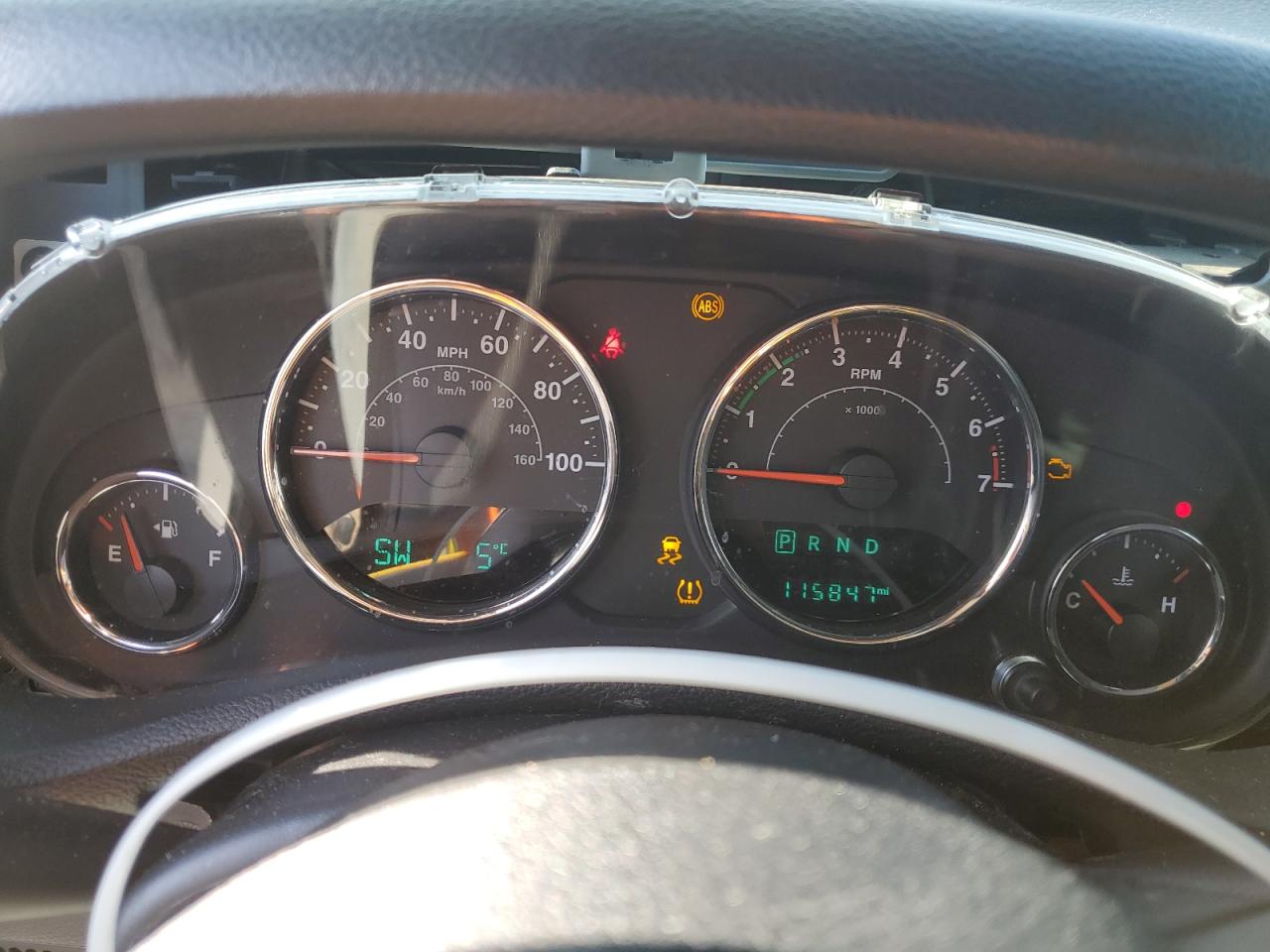 2015 Jeep Wrangler VIN 1C4AJWAG8FL757364 Copart auction photo, mechanical / front end damage thumbnail 9