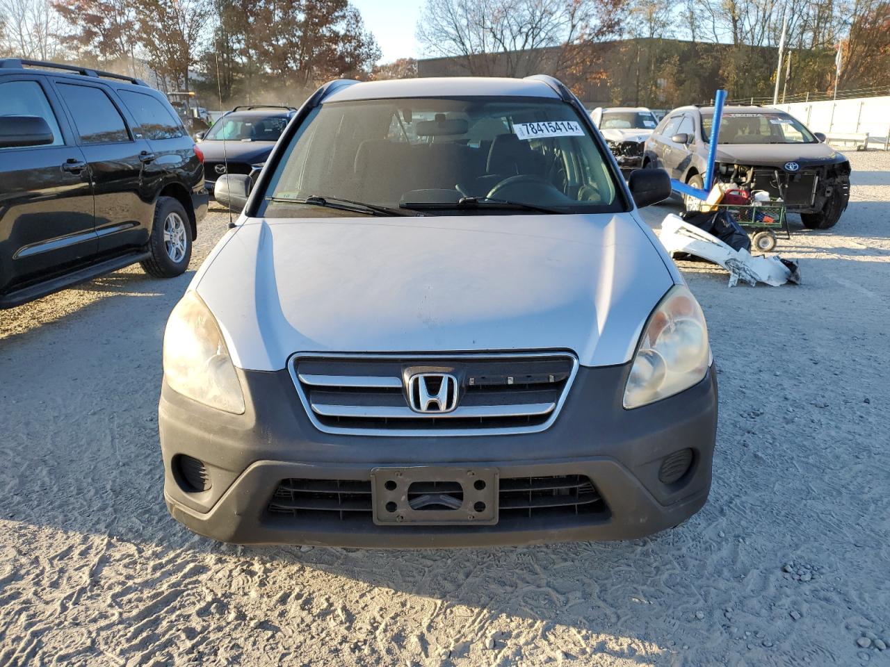 2005 Honda CR-V VIN SHSRD78585U302836 Copart auction photo, rear end damage thumbnail 5
