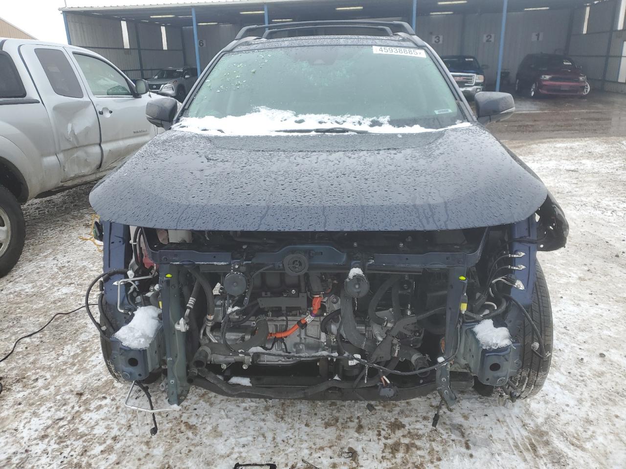 2023 Toyota RAV 4 VIN 4T3D6RFV5PU117909 Copart auction photo, front end damage thumbnail 5