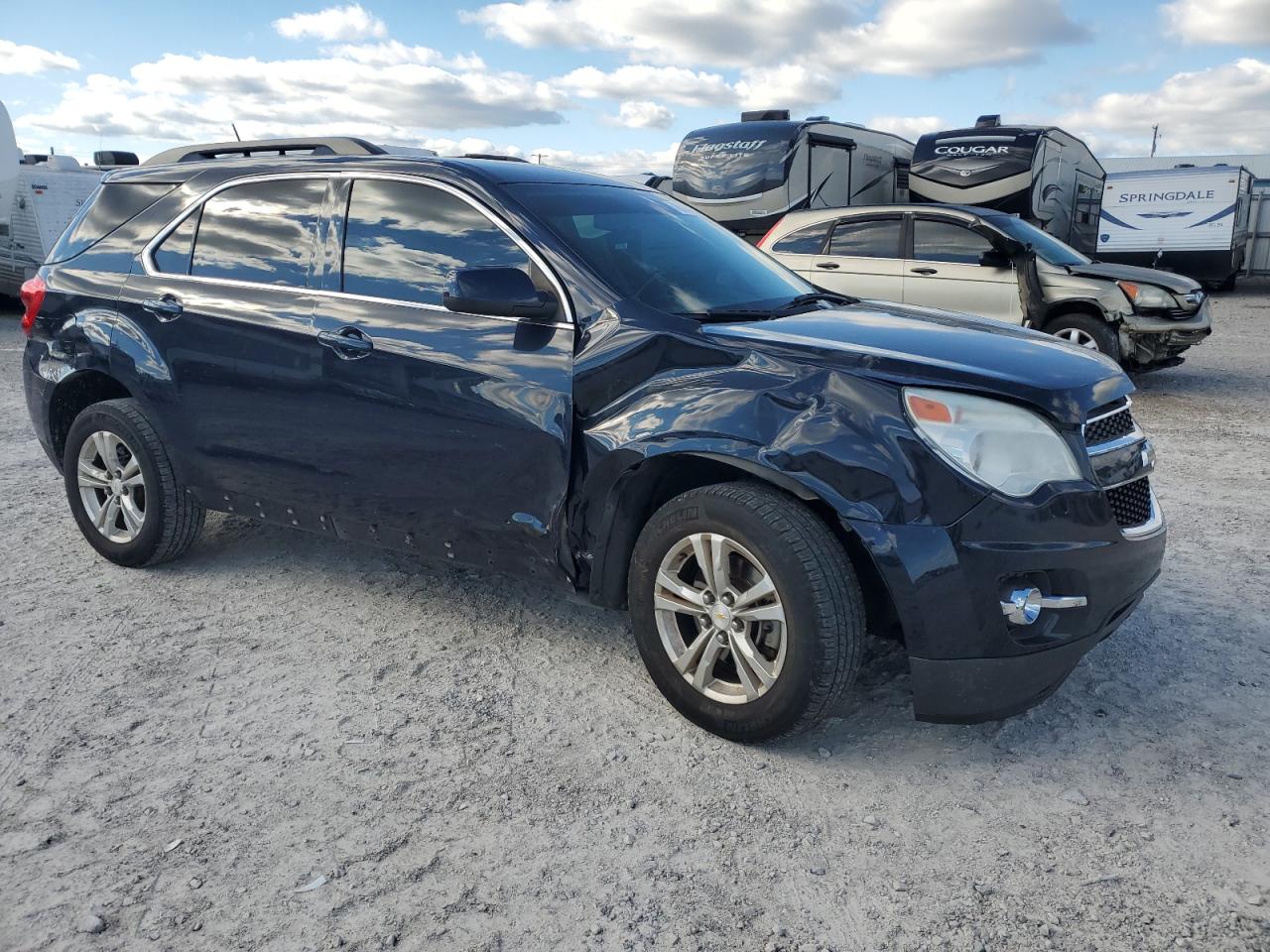 2015 Chevrolet Equinox VIN 2GNALBEK2F6281498 Copart auction photo, side damage thumbnail 4