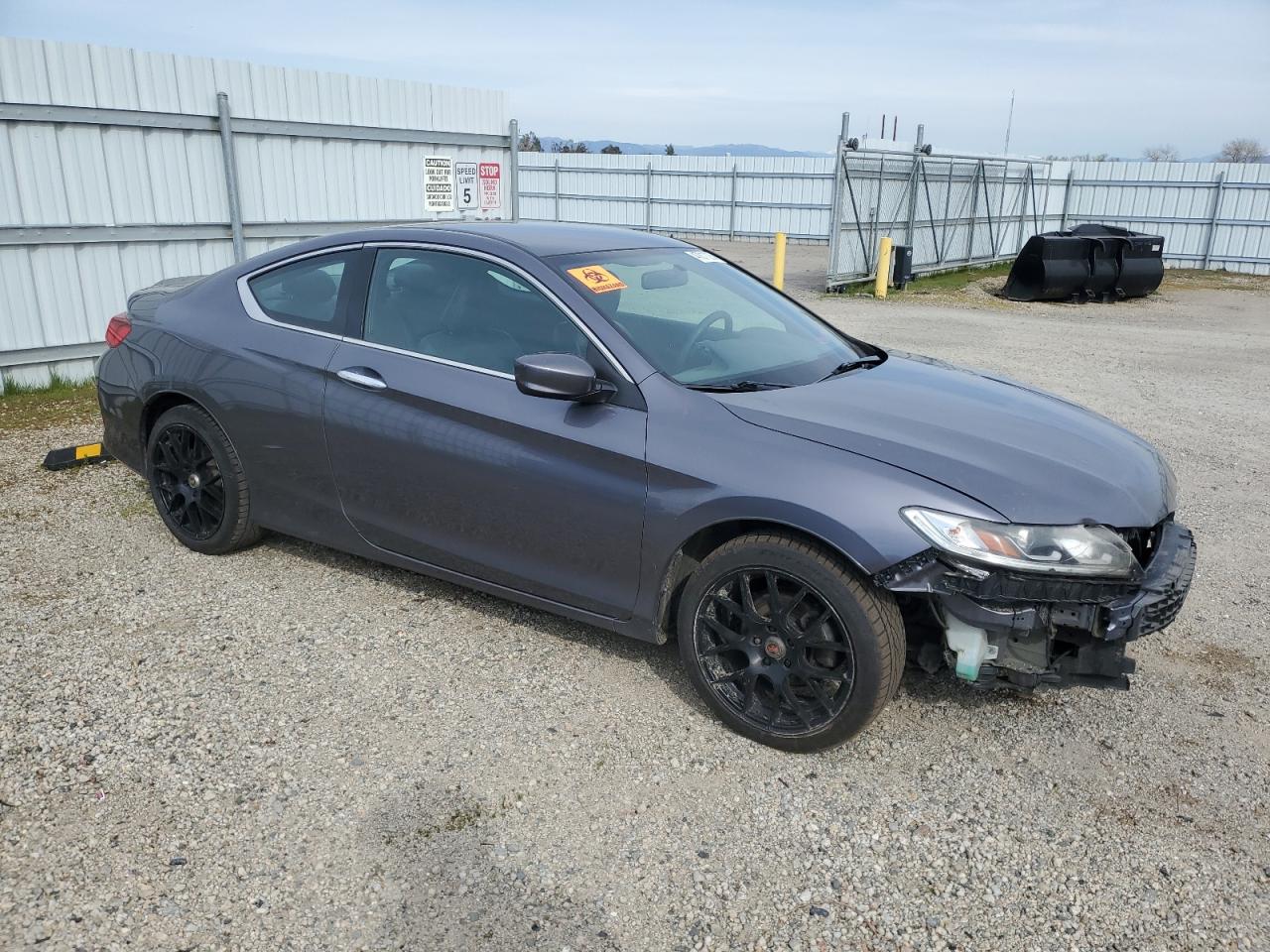 2016 Honda Accord VIN 1HGCT1B39GA003003 Copart auction photo, front end / side damage thumbnail 4
