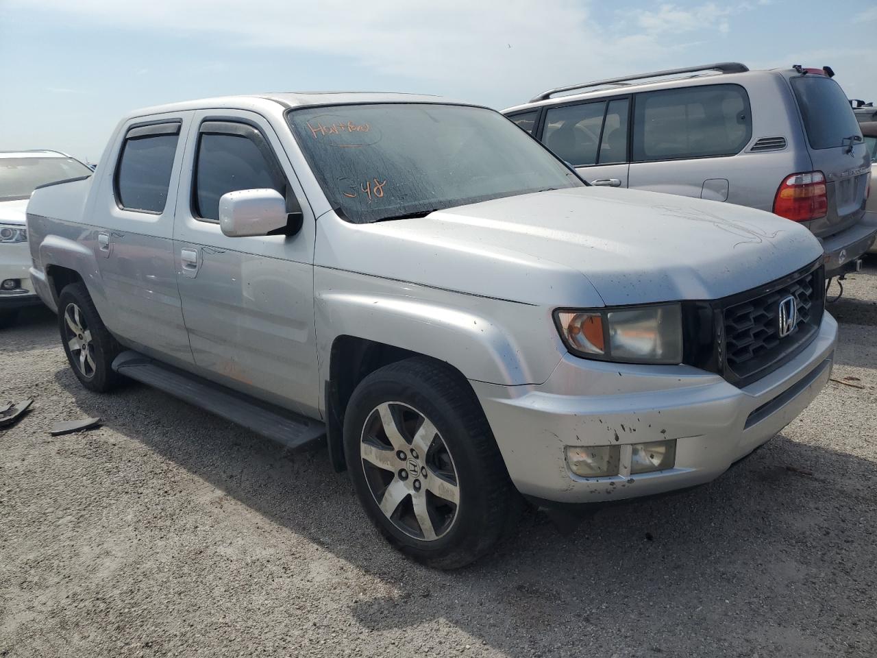 2014 Honda Ridgeline VIN 5FPYK1F66EB014516 Copart auction photo, water/flood damage thumbnail 4