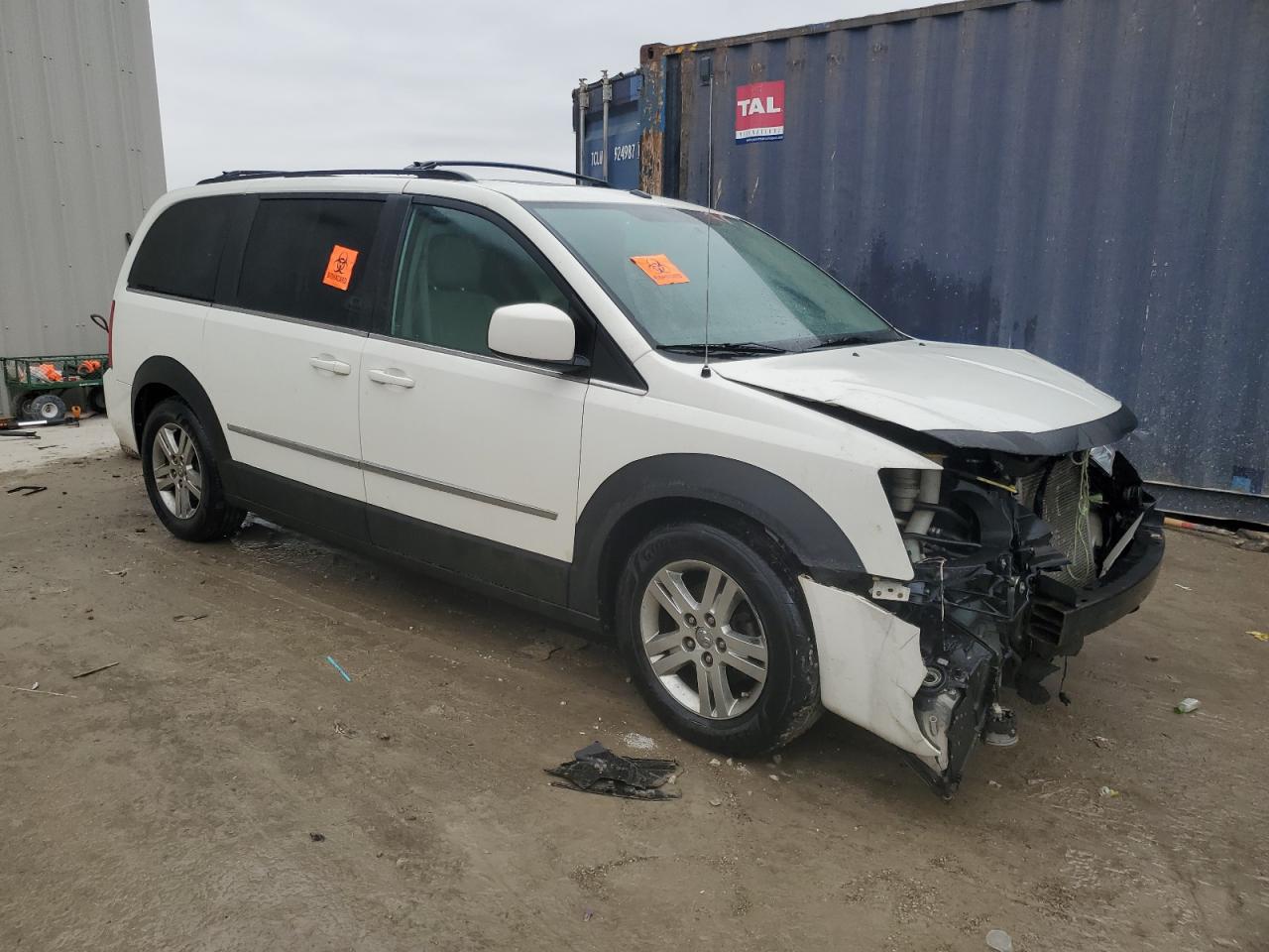 2010 Dodge Caravan VIN 2D4RN5DX2AR308035 Copart auction photo, front end damage thumbnail 4