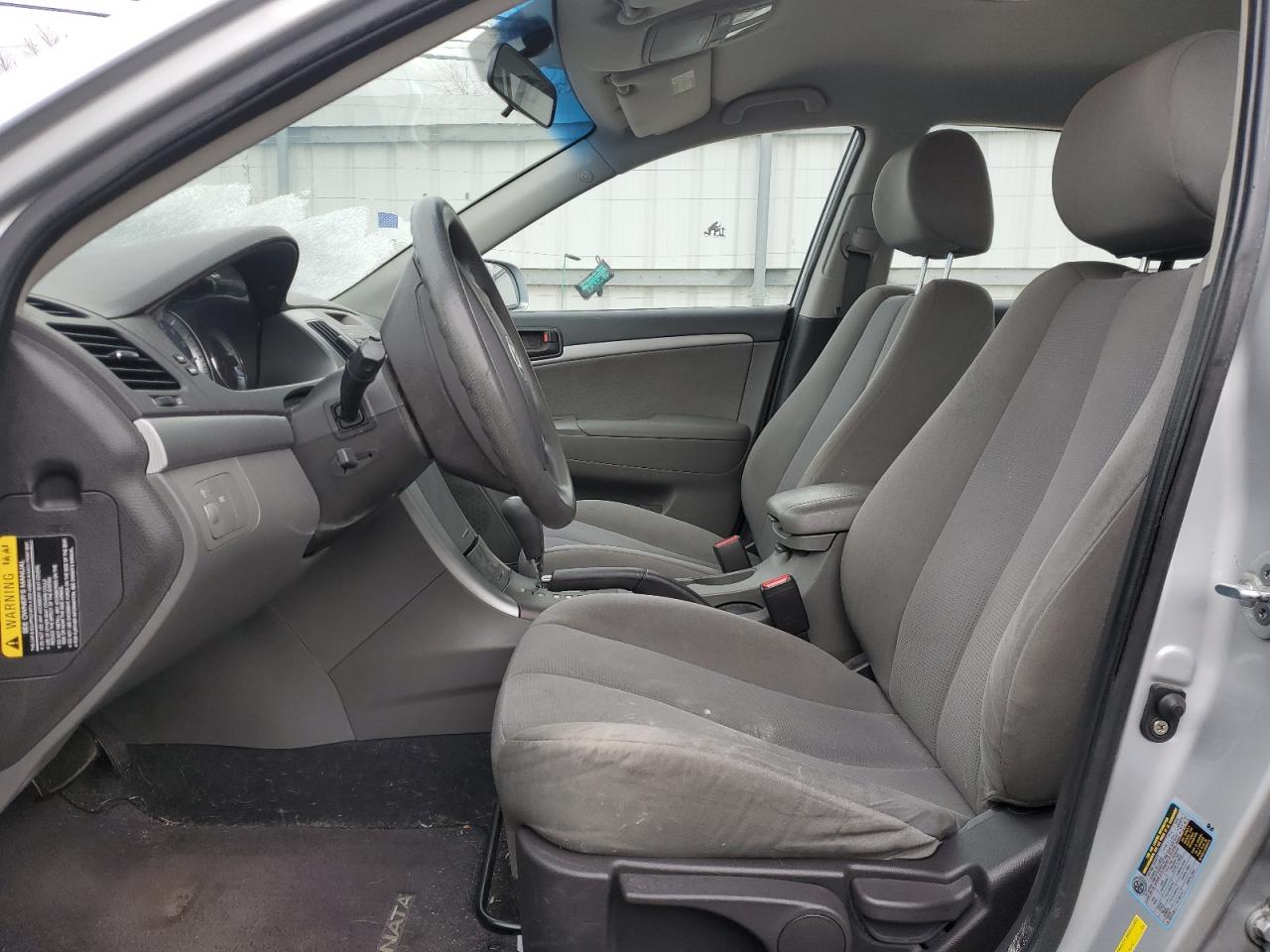 2010 Hyundai Sonata VIN 5NPET4AC2AH635030 Copart auction photo, front end / minor dent/scratches damage thumbnail 7