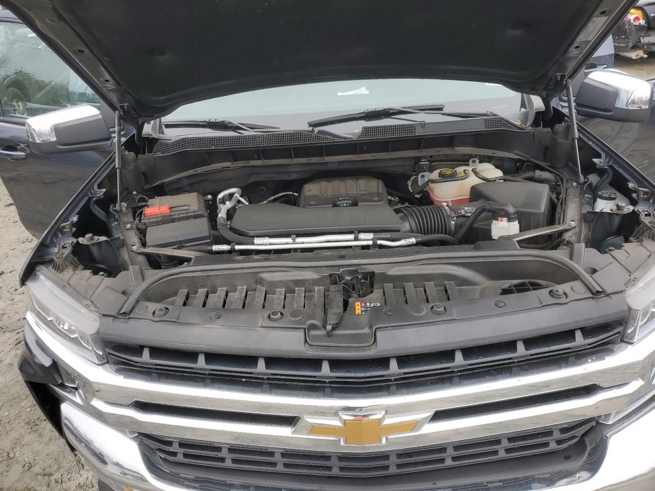 2022 Chevrolet Silverado VIN 1GCPYJEK6NZ196049 Copart auction photo, all over damage thumbnail 12