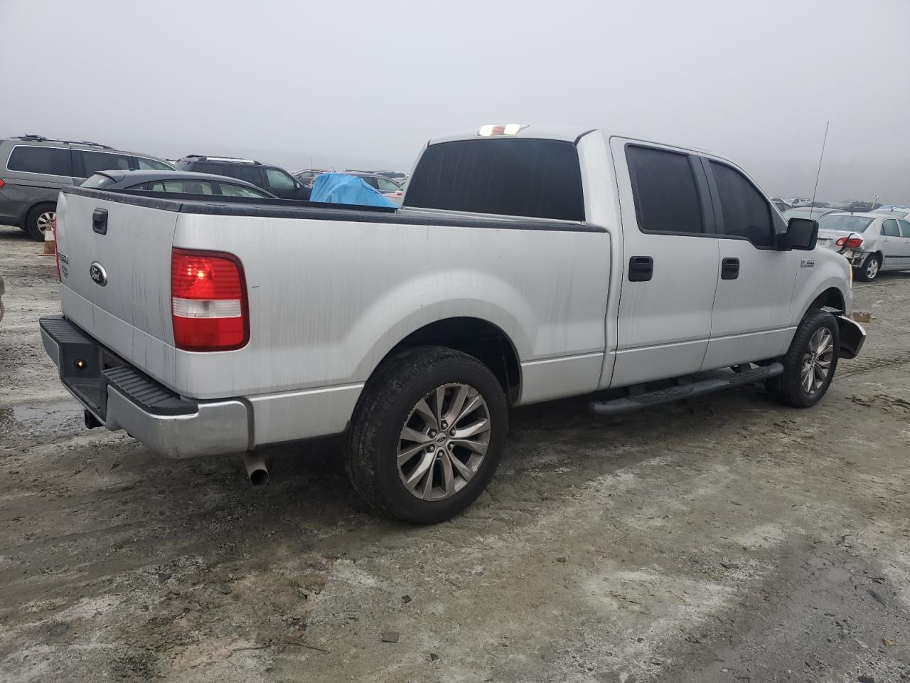 2008 Ford F-150 VIN 1FTPW12V08FB51831 Copart auction photo, front end damage thumbnail 3