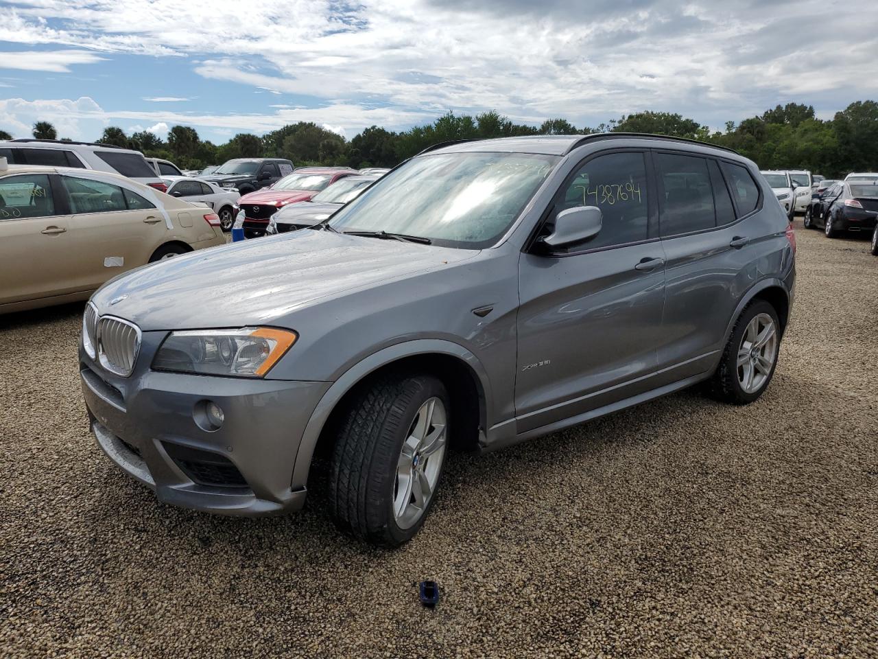 2012 BMW X3 VIN 5UXWX7C57CL975652