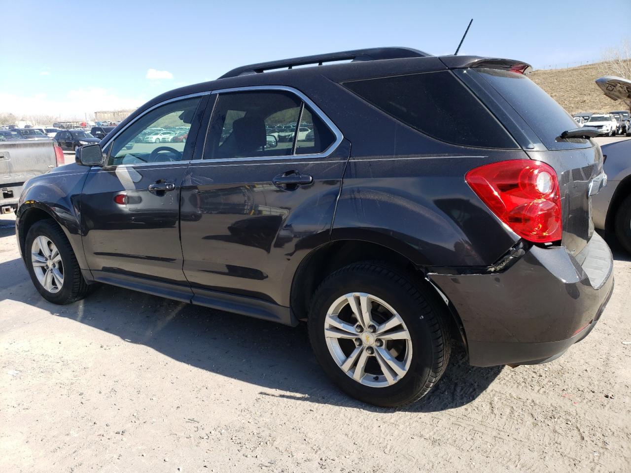 2015 Chevrolet Equinox VIN 1GNFLFEK4FZ145729 Copart auction photo, rear end / hail damage thumbnail 2