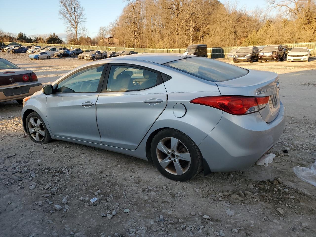 2013 Hyundai Elantra VIN 5NPDH4AE6DH396956 Copart auction photo, all over damage thumbnail 2