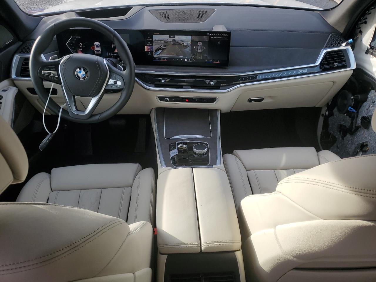 2024 BMW X5 VIN 5UX23EU0XR9T31523 Copart auction photo, side / rear end damage thumbnail 8