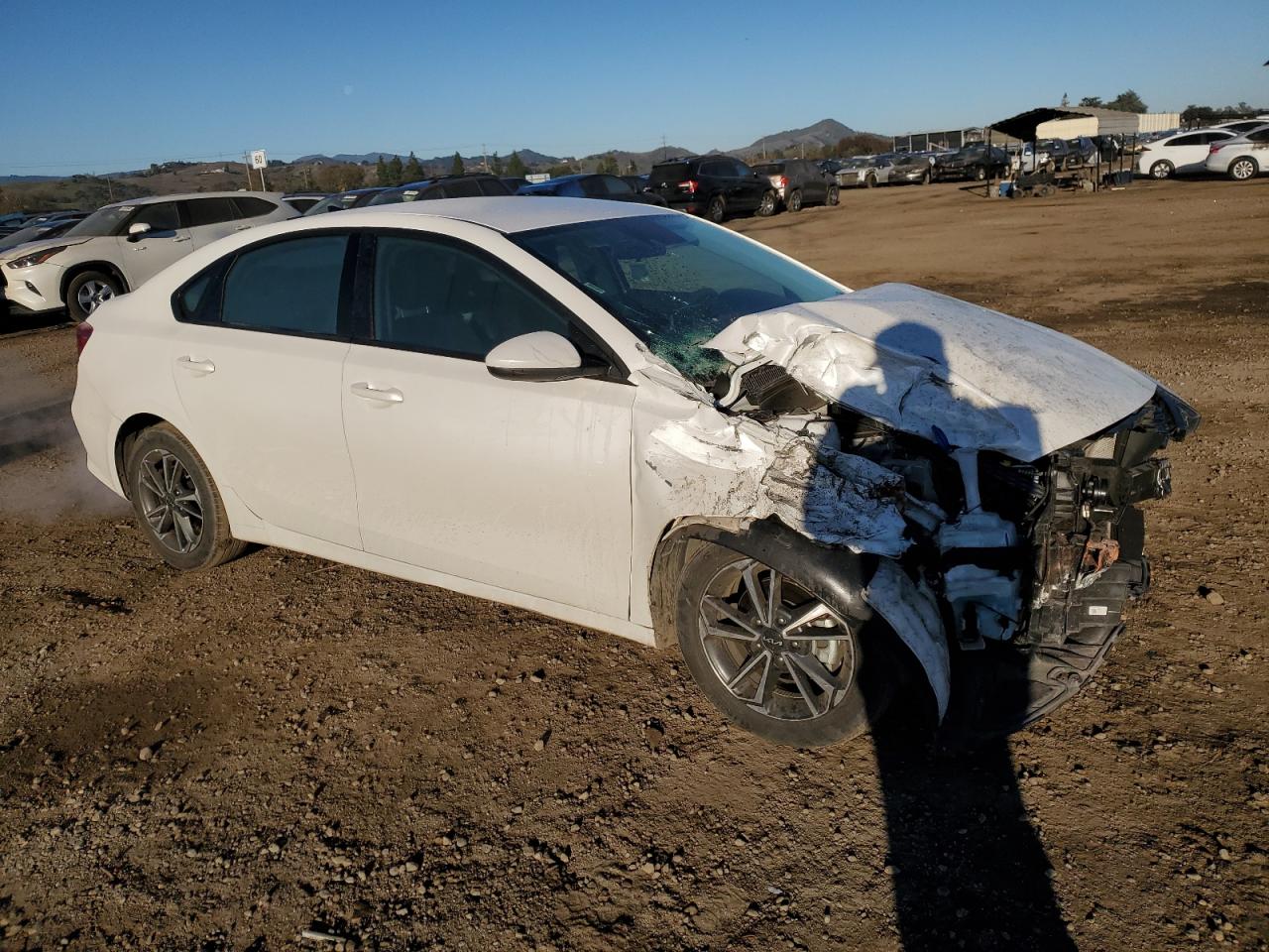 2022 KIA Forte VIN 3KPF24AD4NE452612 Copart auction photo, front end damage thumbnail 4