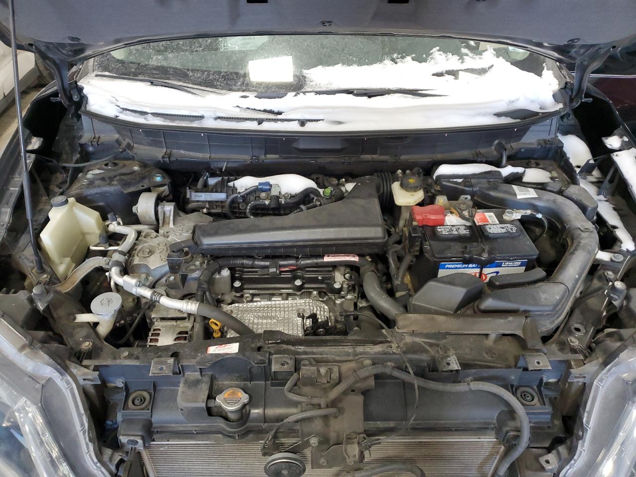 2014 Nissan Rogue VIN 5N1AT2MV6EC785011 Copart auction photo, all over damage thumbnail 12