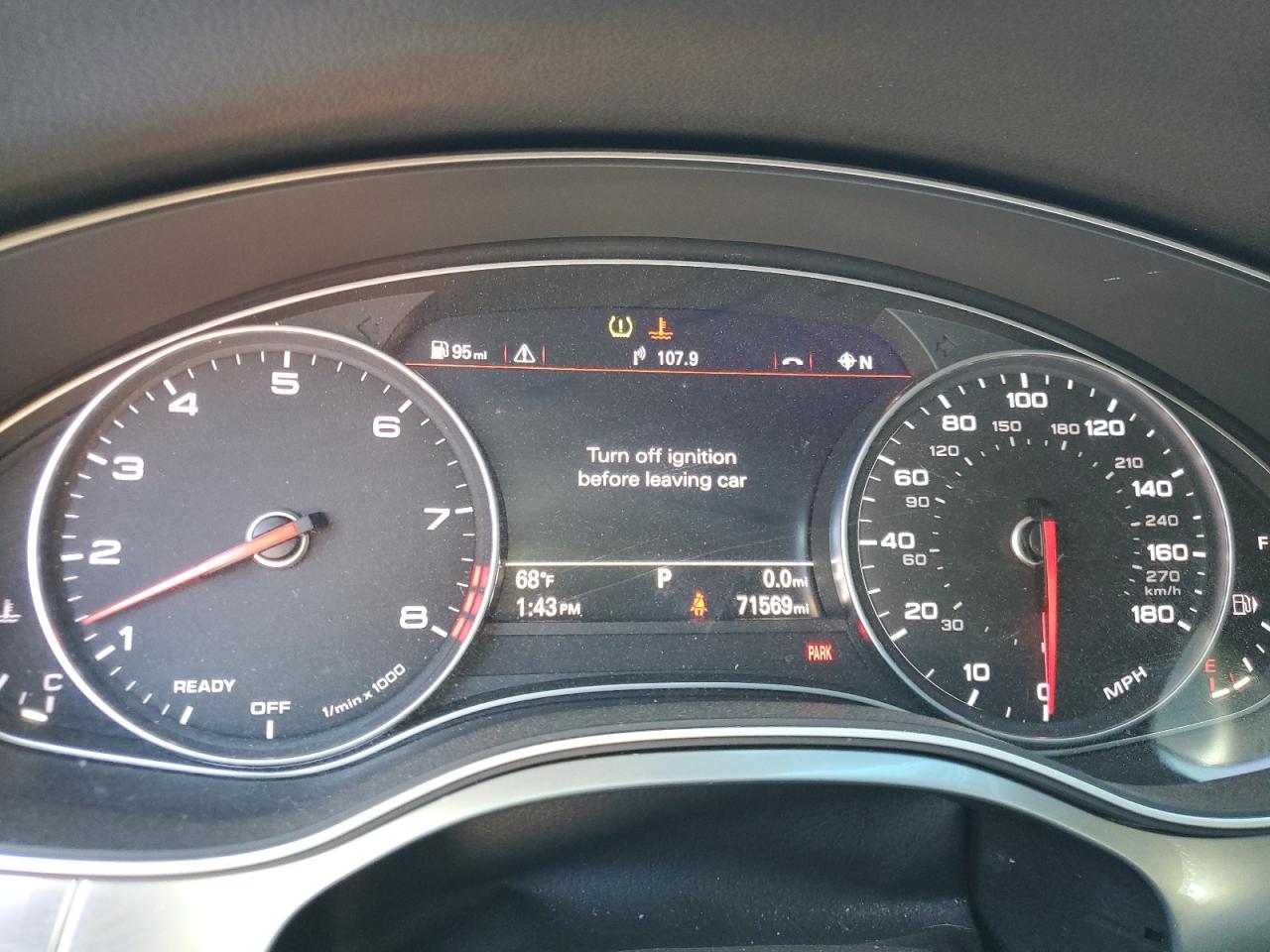 2017 Audi A7 VIN WAUW2AFCXHN014320 Copart auction photo, front end damage thumbnail 9