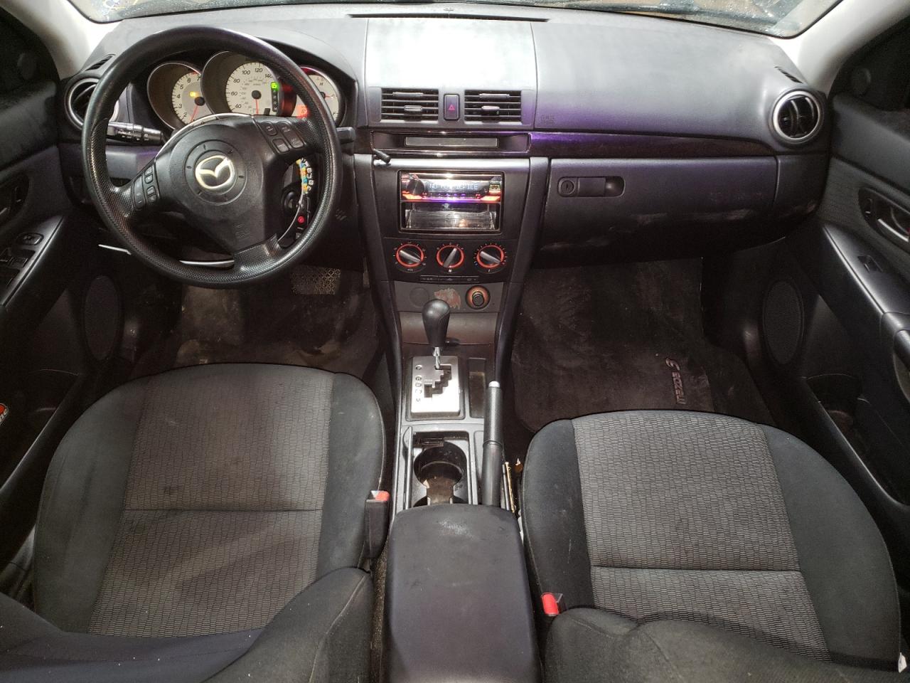 2007 Mazda 3 VIN JM1BK32F771665732 Copart auction photo, rear end damage thumbnail 8