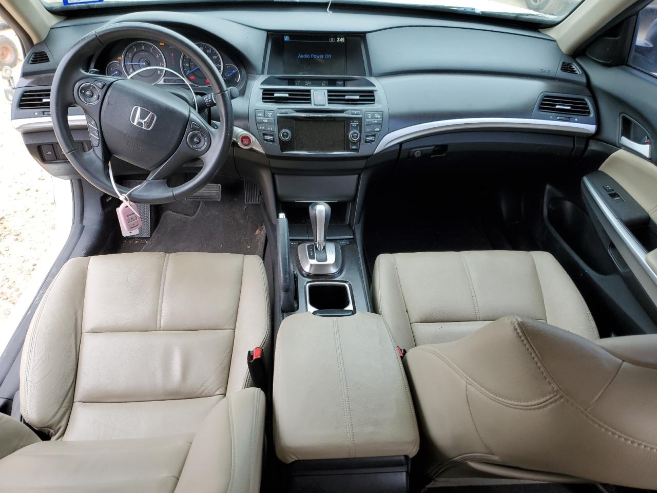 2015 Honda Crosstour VIN 5J6TF1H54FL002014 Copart auction photo, all over damage thumbnail 8
