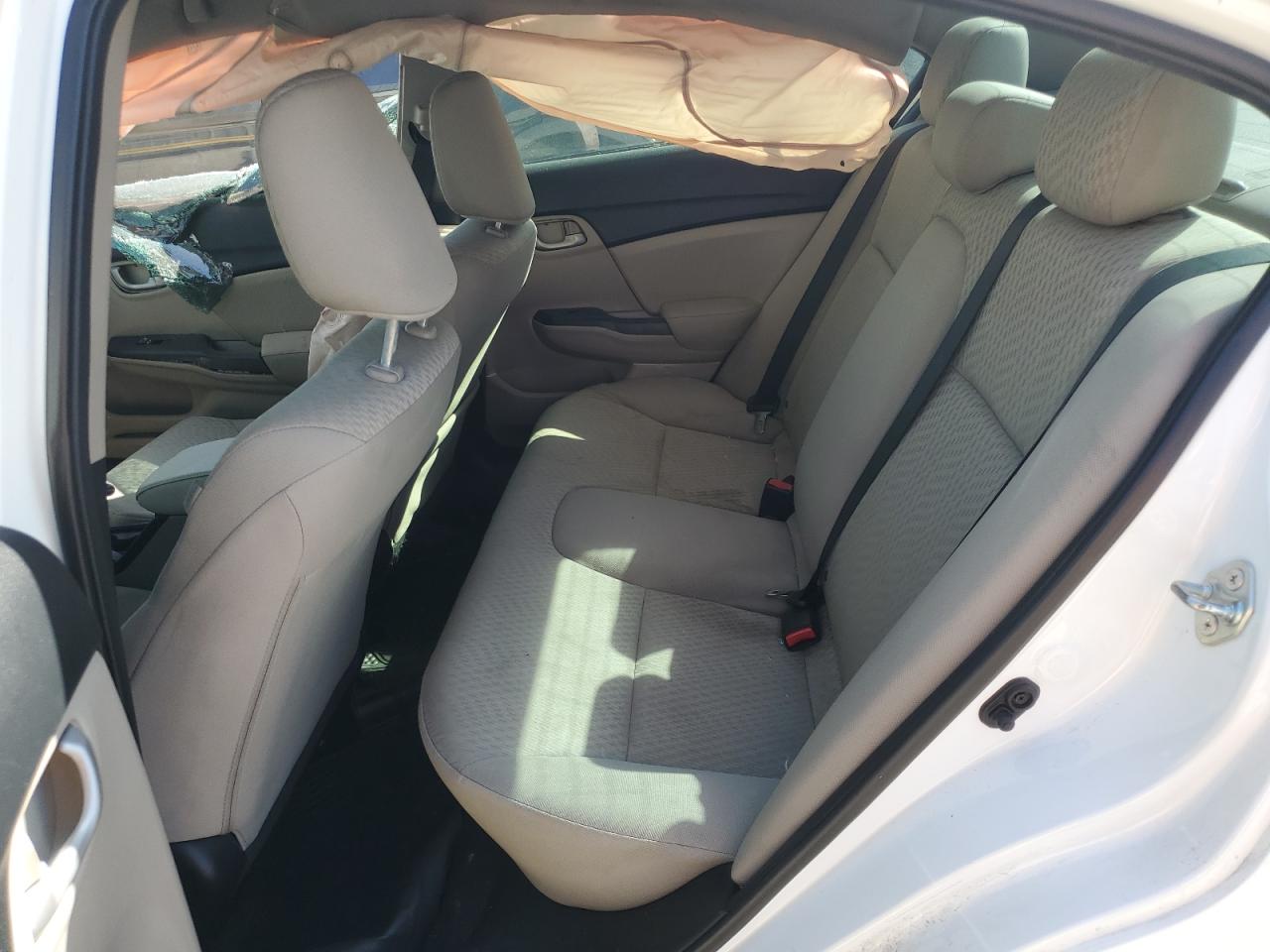 2015 Honda Civic VIN 19XFB2F52FE075981 Copart auction photo, side damage thumbnail 10
