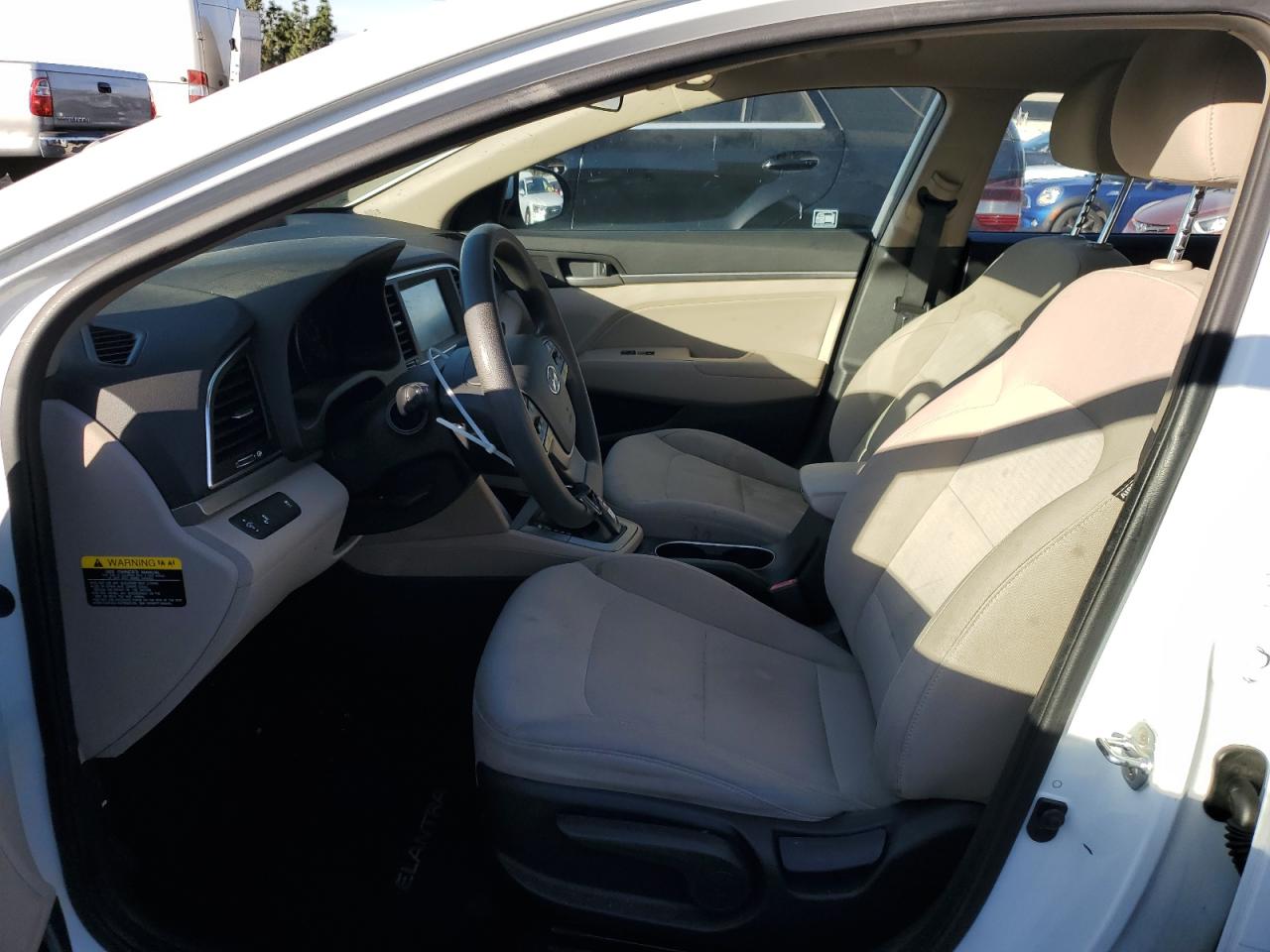 2018 Hyundai Elantra VIN 5NPD84LF7JH216787 Copart auction photo, front end damage thumbnail 7