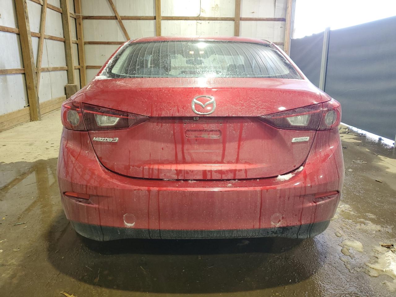 2016 Mazda 3 VIN JM1BM1U71G1349425 Copart auction photo, undercarriage / side damage thumbnail 6