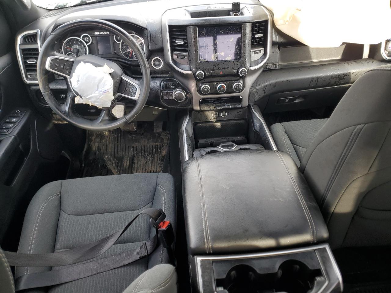 2021 RAM 1500 VIN 1C6SRFBT5MN786712 Copart auction photo, front end / side damage thumbnail 8