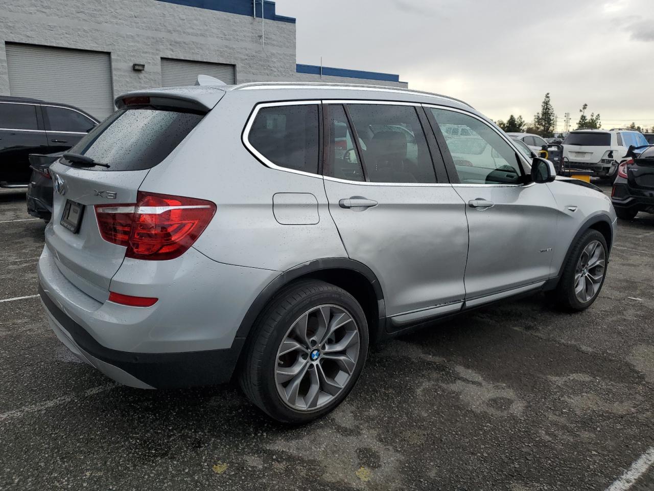 2015 BMW X3 VIN 5UXWX9C51F0D60793 Copart auction photo, front end damage thumbnail 3