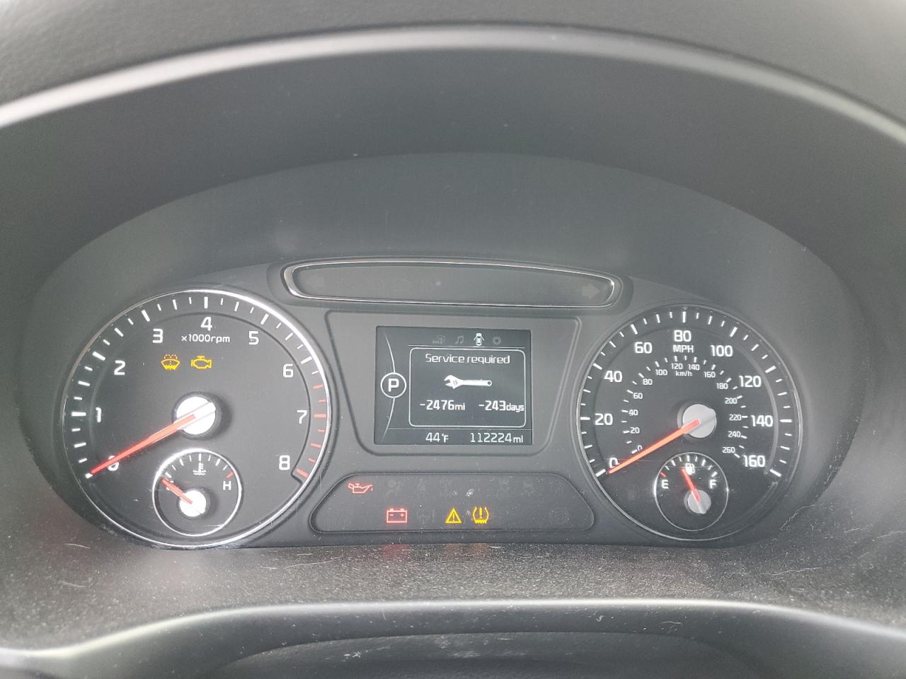 2016 KIA Sorento VIN 5XYPGDA58GG131919 Copart auction photo, rear end damage thumbnail 9