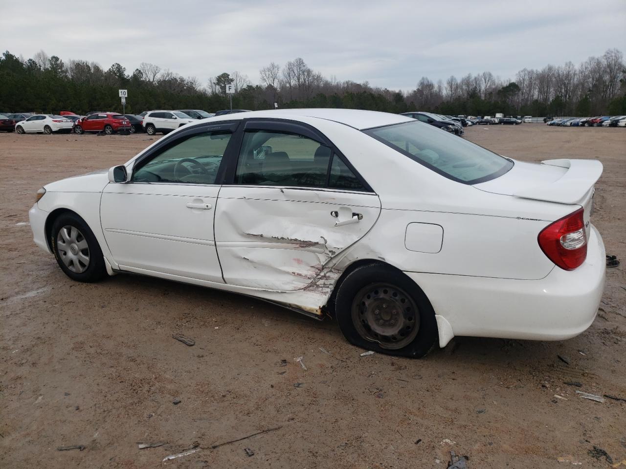2004 Toyota Camry VIN 4T1BE32K44U286505 Copart auction photo, side / undercarriage damage thumbnail 2