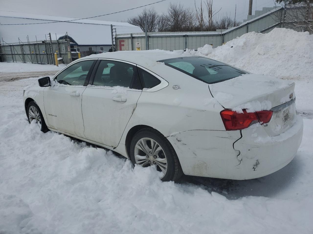 2015 Chevrolet Impala VIN 2G1125S32F9202347 Copart auction photo, front end / rear end damage thumbnail 2