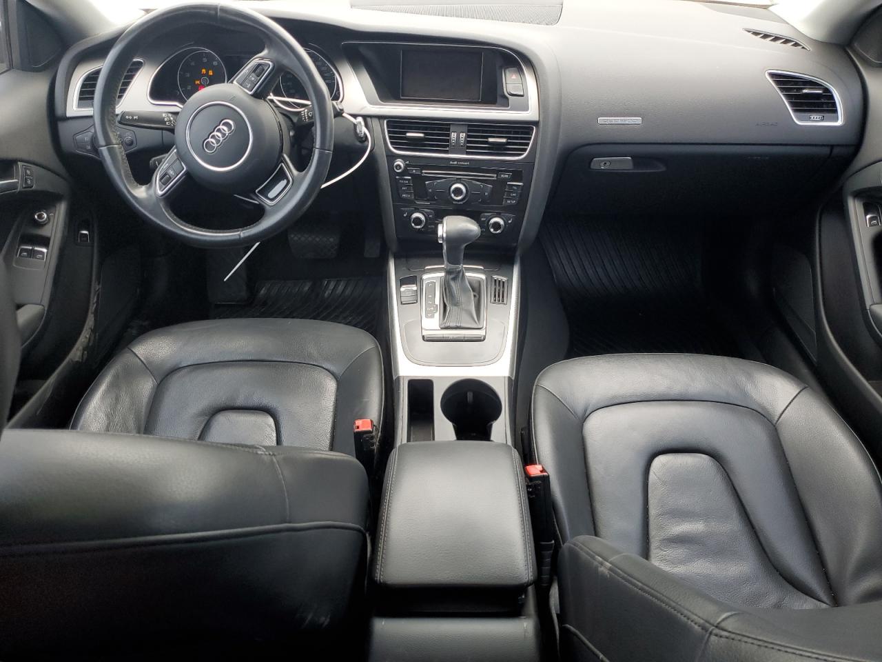 2013 Audi A5 VIN WAUCFAFR6DA037784 Copart auction photo, all over damage thumbnail 8
