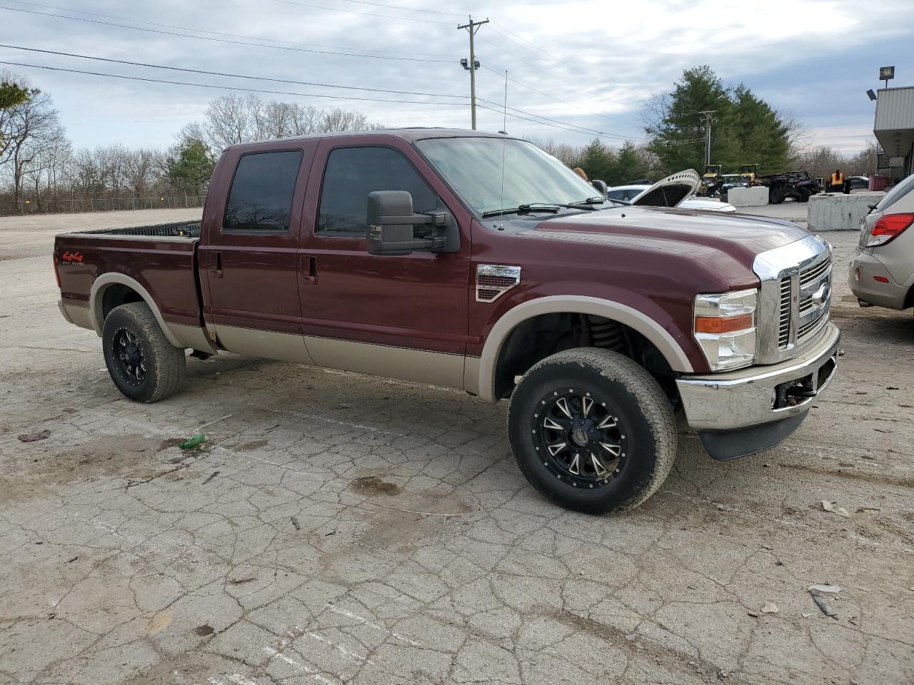 2009 Ford F250 VIN 1FTSW21R69EA82252 Copart auction photo, water/flood damage thumbnail 4
