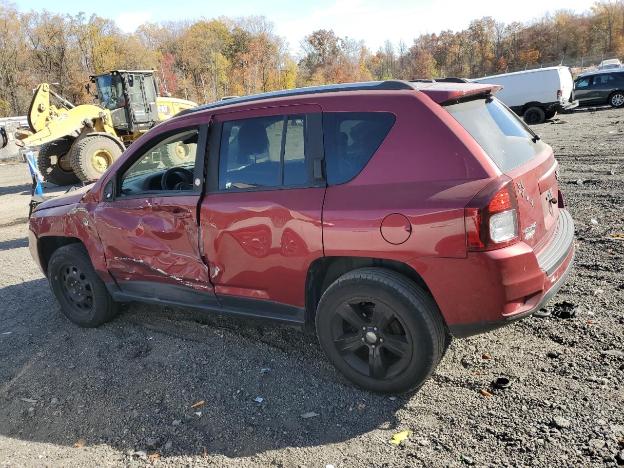 2015 Jeep Compass VIN 1C4NJDBBXFD290063 Copart auction photo, side / front end damage thumbnail 2