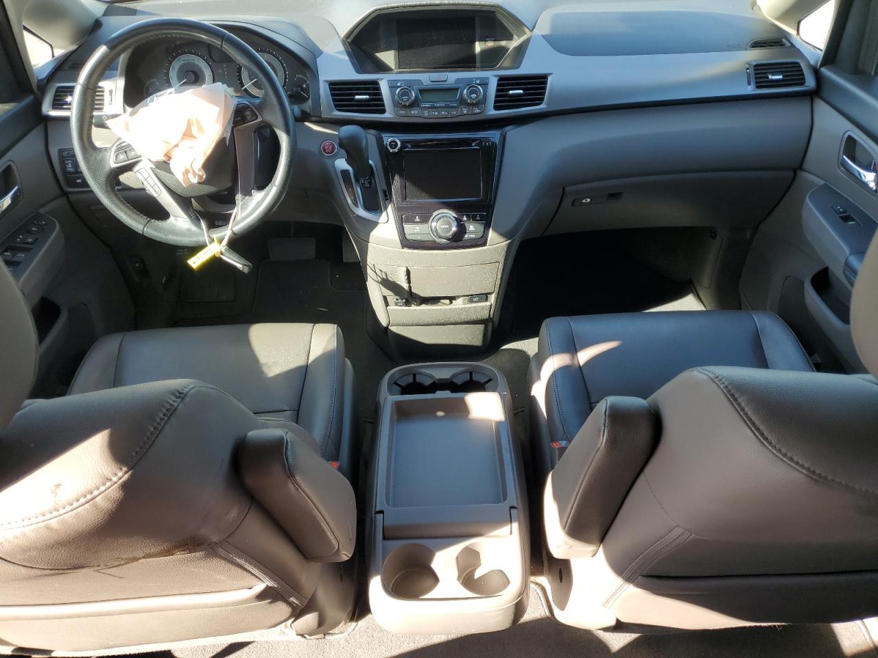 2014 Honda Odyssey VIN 5FNRL5H63EB014780 Copart auction photo, front end damage thumbnail 8