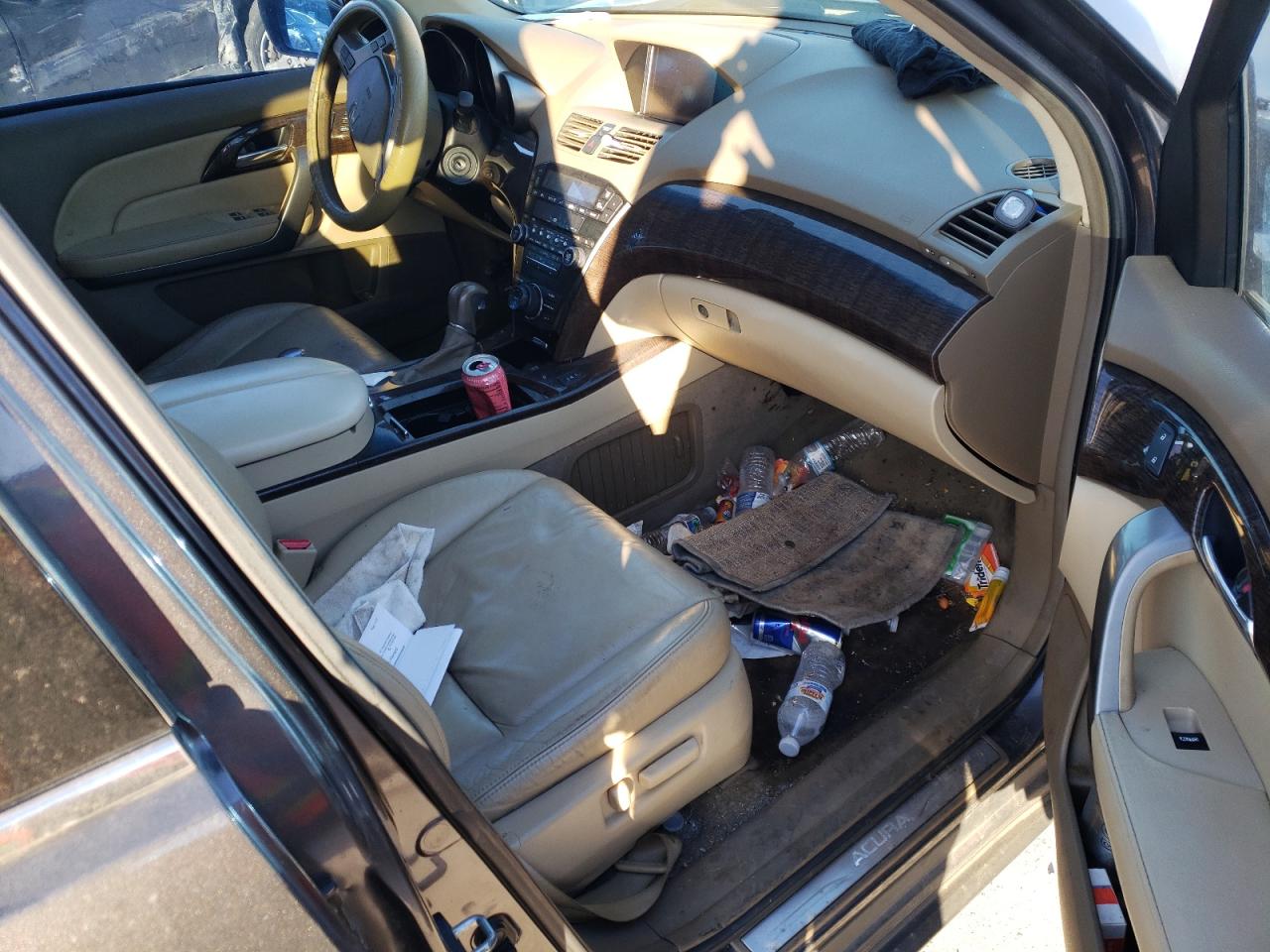 2010 Acura MDX VIN 2HNYD2H60AH506642 Copart auction photo, side / hail damage thumbnail 8