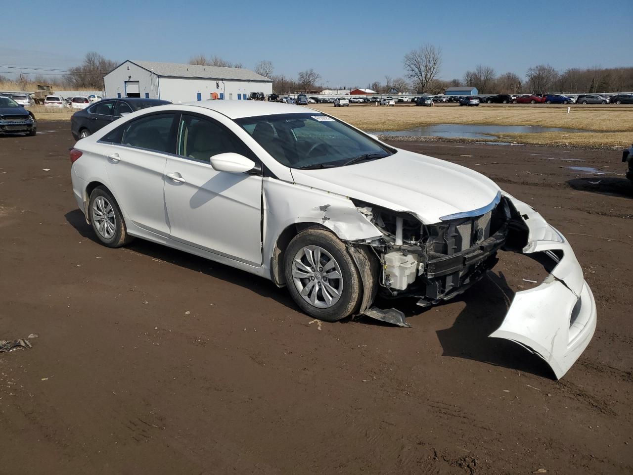 2011 Hyundai Sonata VIN 5NPEB4AC3BH101149 Copart auction photo, front end damage thumbnail 4