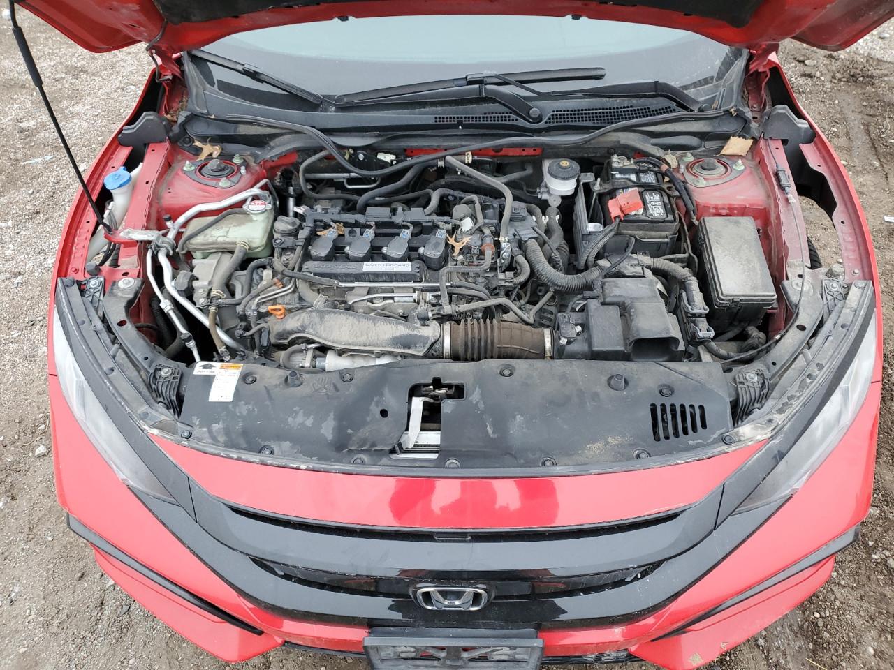 2020 Honda Civic VIN SHHFK7H4XLU208766 Copart auction photo, vandalism / front end damage thumbnail 13