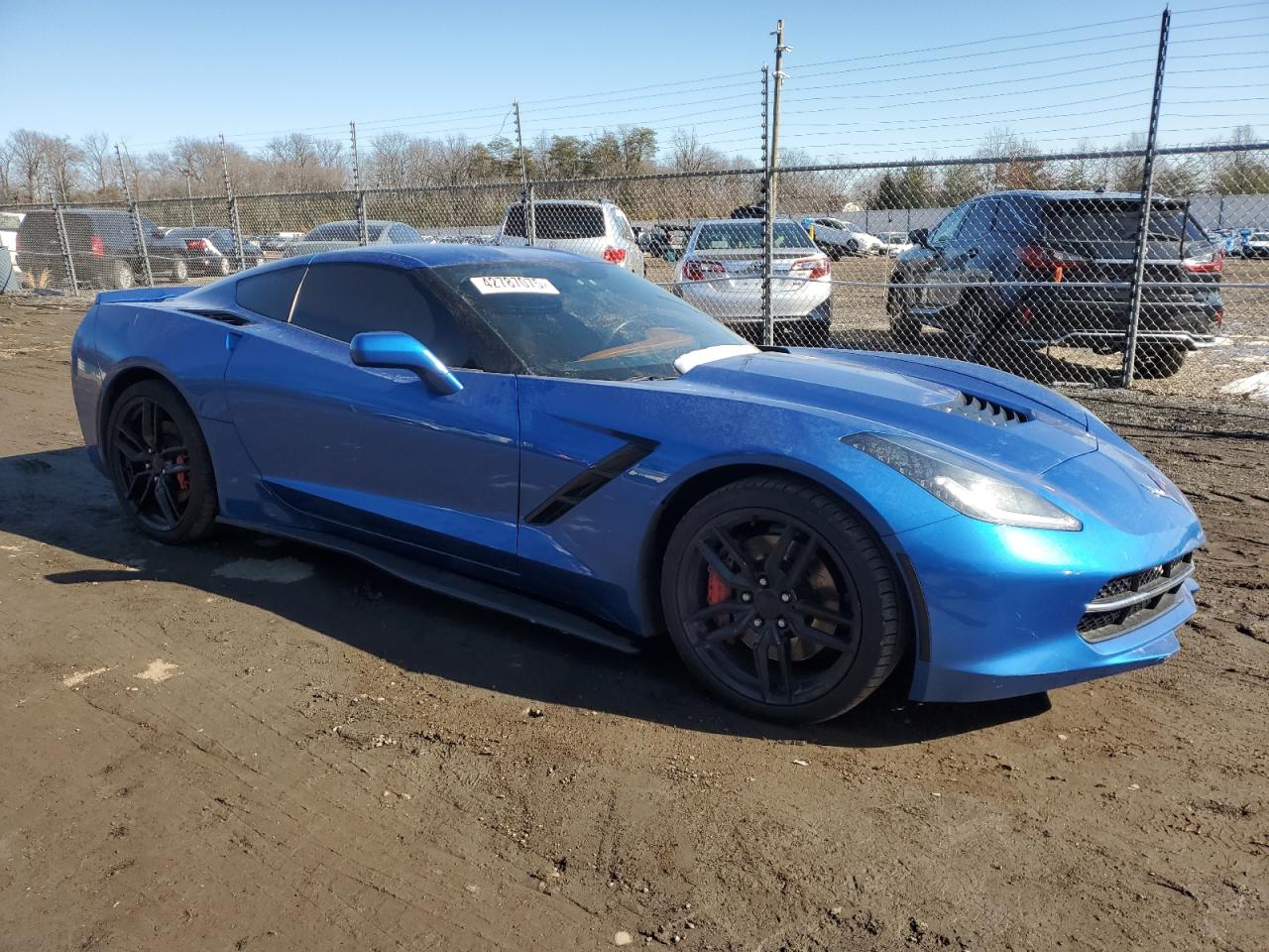 2014 Chevrolet Corvette VIN 1G1YM2D71E5129832 Copart auction photo, minor dent/scratches damage thumbnail 4