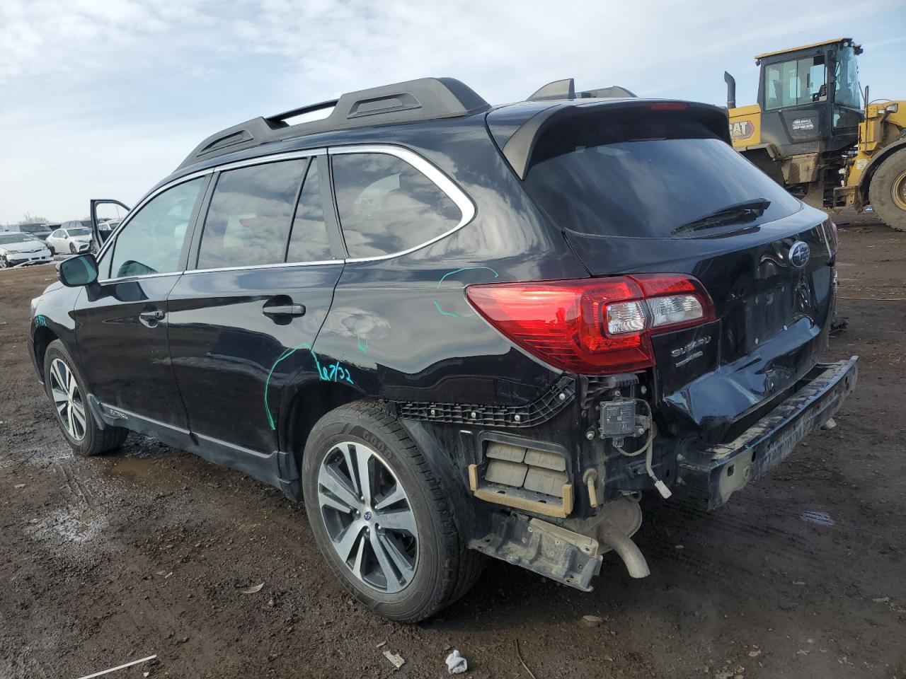 2019 Subaru Outback VIN 4S4BSENC2K3269875 Copart auction photo, rear end damage thumbnail 2