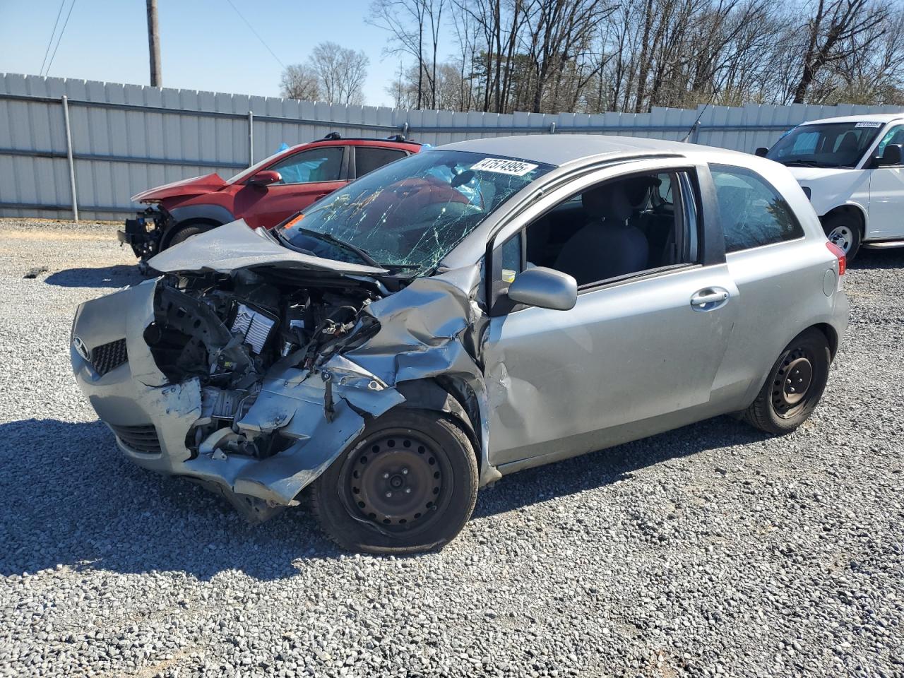 2011 Toyota Yaris VIN JTDJT4K37B5340908