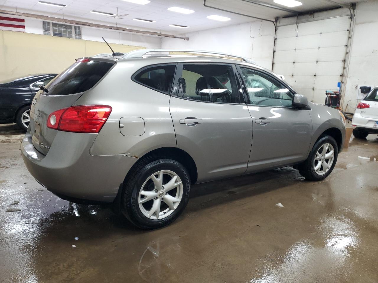2008 Nissan Rogue VIN JN8AS58V58W115069 Copart auction photo, front end damage thumbnail 3