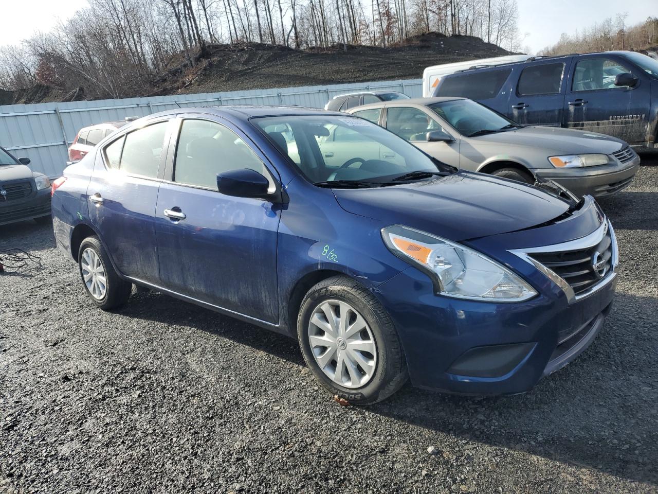 2019 Nissan Versa VIN 3N1CN7AP4KL881457 Copart auction photo, front end damage thumbnail 4