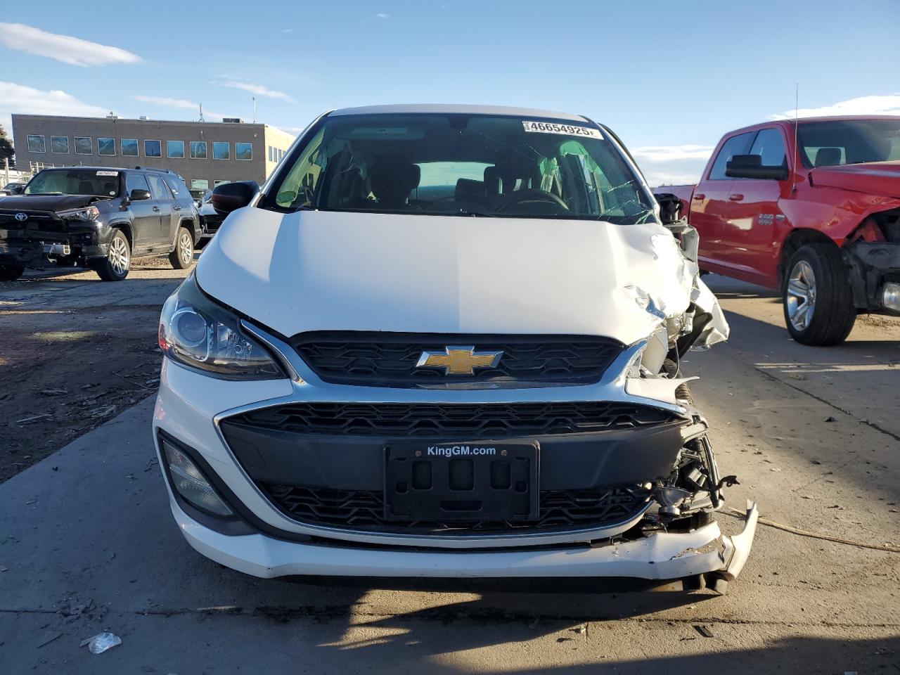 2020 Chevrolet Spark VIN KL8CB6SA7LC465211 Copart auction photo, front end damage thumbnail 5