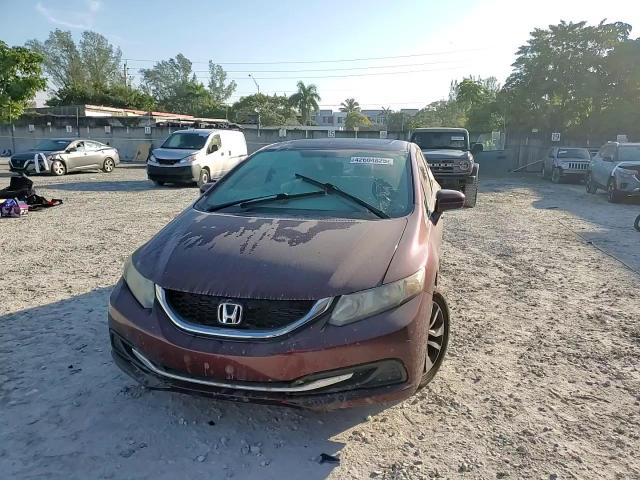 2014 Honda Civic VIN 19XFB2F85EE022412 Copart auction photo, undercarriage / all over damage thumbnail 11