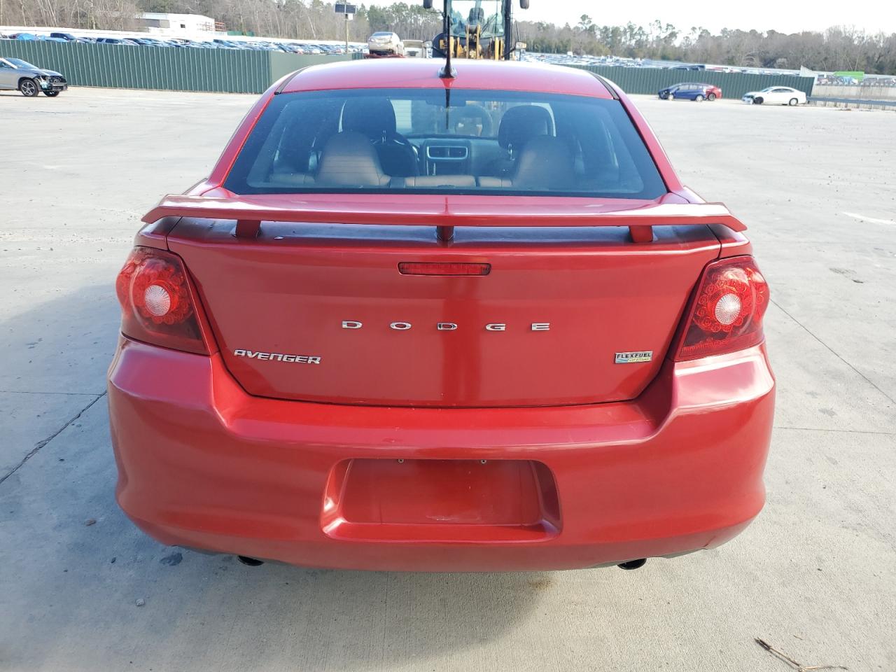 2012 Dodge Avenger VIN 1C3CDZEG4CN309865 Copart auction photo, rear end / minor dent/scratches damage thumbnail 6