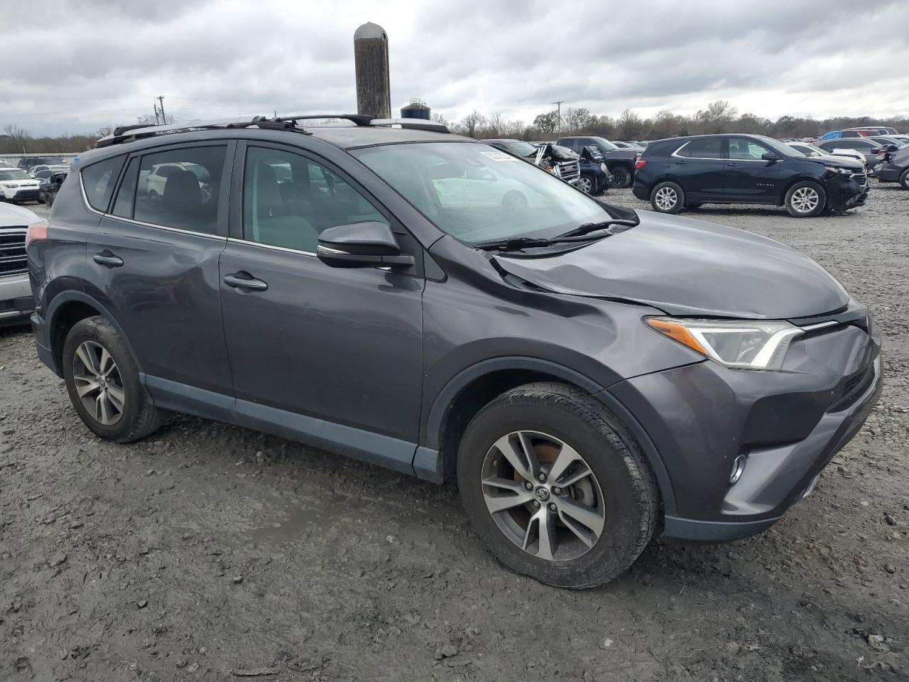 2018 Toyota RAV 4 VIN 2T3WFREV8JW472963 Copart auction photo, all over damage thumbnail 4