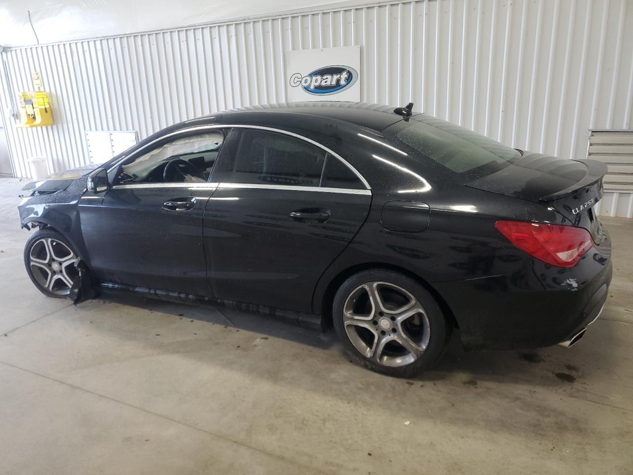 2014 Mercedes-Benz CLA-klasse VIN WDDSJ4EB7EN069663 Copart auction photo, front end damage thumbnail 2