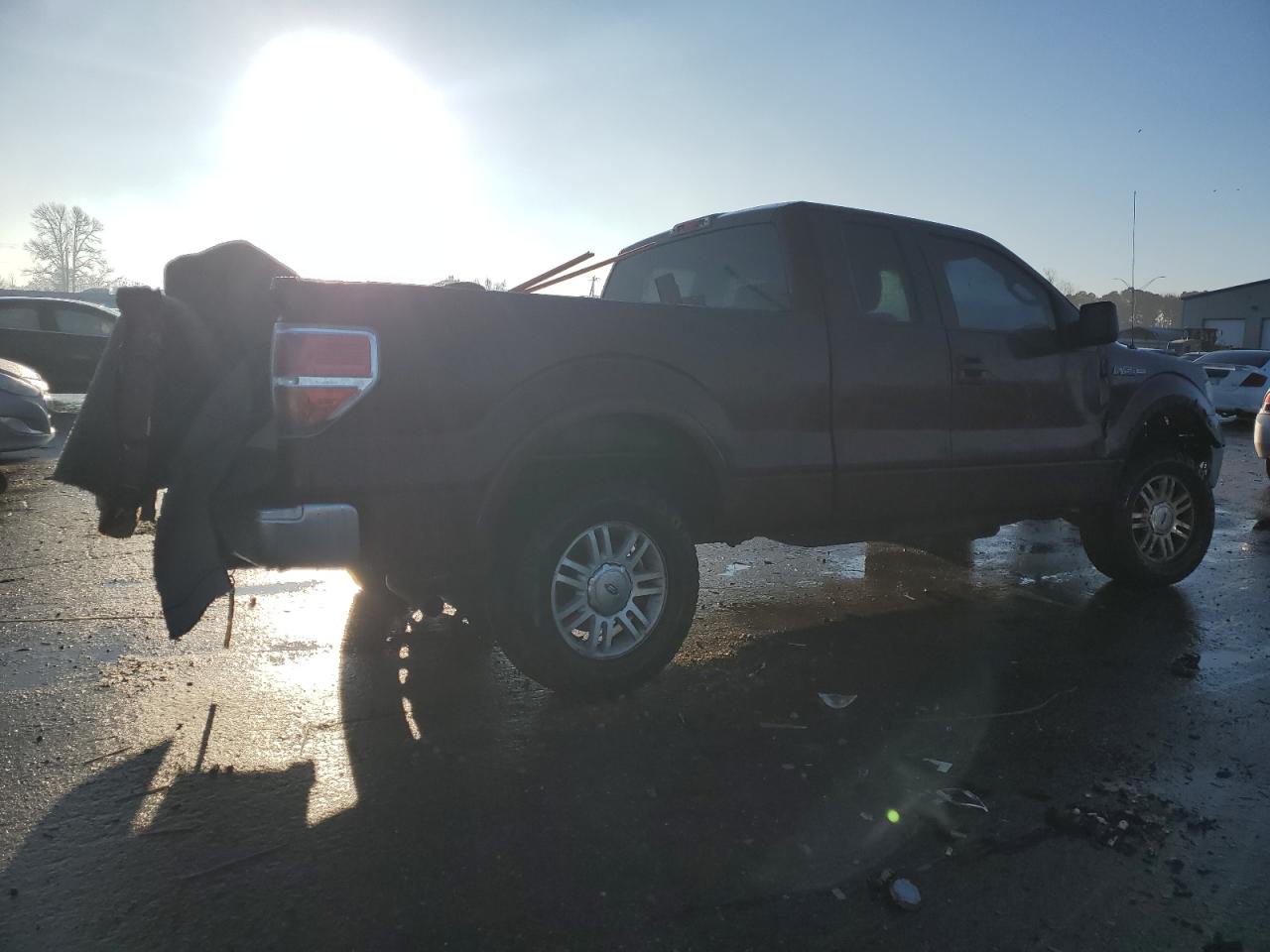 2009 Ford F-150 VIN 1FTRX12V19KC53007 Copart auction photo, all over damage thumbnail 3