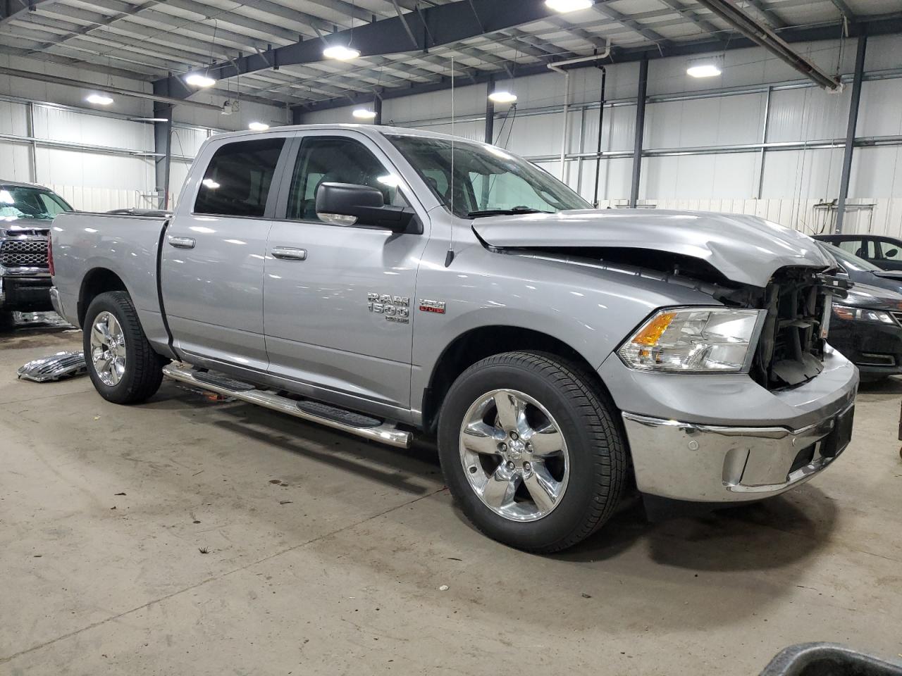 2019 RAM 1500 VIN 1C6RR7LT6KS638375 Copart auction photo, front end damage thumbnail 4